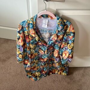Disney parks button up shirt mens xxl